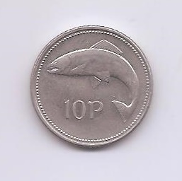 IRLANDA DEL AÑO 2000 DE 10 PENCE